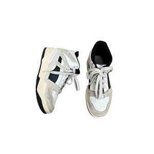 Puma White & Black High-Top Sneakers Size 5